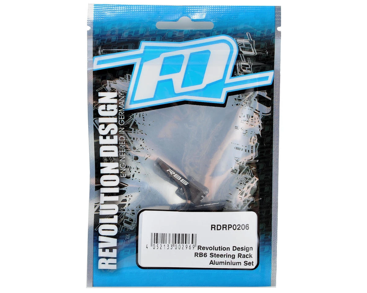 Revolution Design Aluminum RB6 Steering Rack Set 2 Revolution Design Aluminum RB6 Steering Rack Set - Image 2