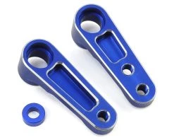Revolution Design B6 Aluminum Steering Bellcrank Set (Blue)