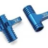 Revolution Design B64 Aluminum Steering Bellcrank Set (Blue)