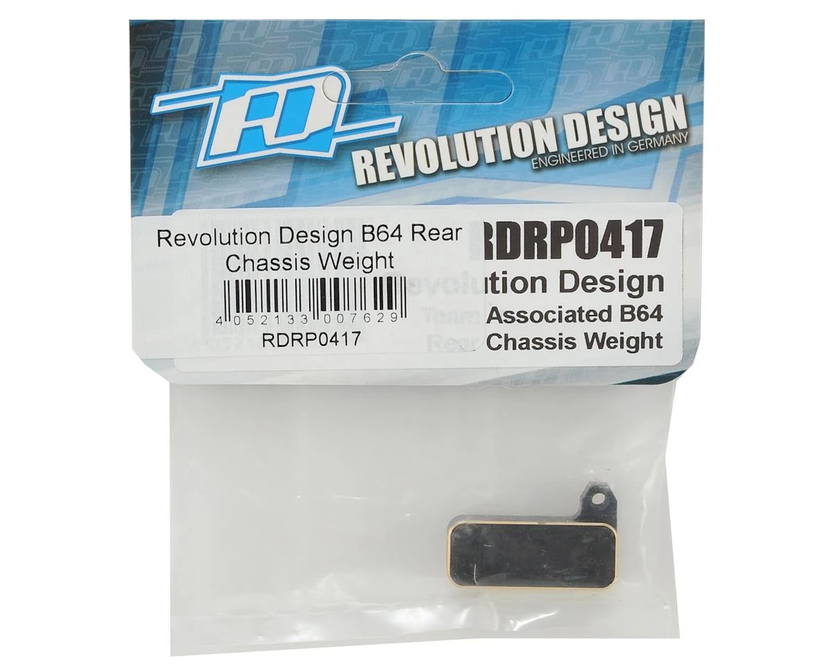 Revolution Design B64 Rear Chassis Weight 2 Revolution Design B64 Rear Chassis Weight - Image 2