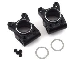 Revolution Design RC10B74 Aluminum Rear Hub Set (Black)