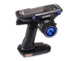 Revolution Design Sanwa M17/MT-44 Aluminum Steering Wheel (Blue) -Cheap Revolution Design Store rdrp0500 blu 2