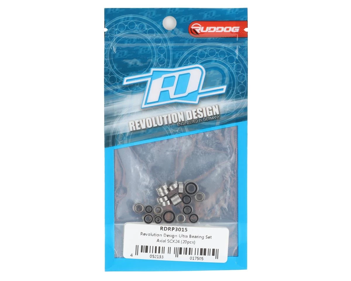 Revolution Design Axial SCX24 Ultra Bearing Set (20) 1 Revolution Design Axial SCX24 Ultra Bearing Set (20)
